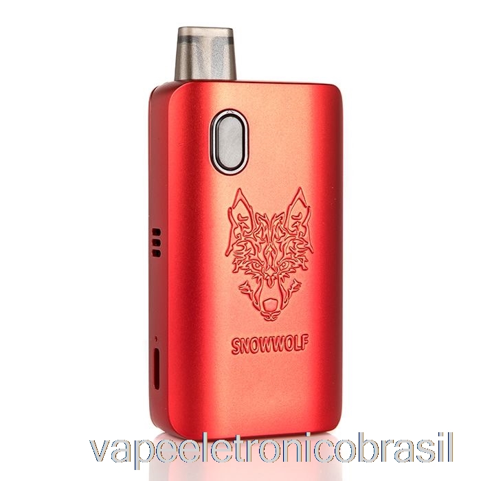 Vape Vaporesso Snowwolf Afeng 22w Pod Sistema Rosa Vermelho